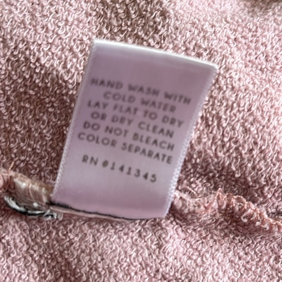 Daydreamer Flying V Tie Dye Varsity Crew Sweatshirt Red Pink Tan Blue Gray Small - Picture 10 of 11